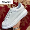 Lente wit lederen platform schoenen all-match vrouwelijke bowling 35-40 hoogte 4.5cm luxurys ontwerpers golfschoen vrouw sandaal gratis scheepskleding