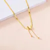 Mode or papillon collier pour femmes multicouche coeur pendentif tour de cou clavicule chaîne glands collier bijoux vacances cadeau