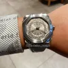 Новые 41 мм OCTO Roma World Timer 103481 Кварцевые мужские часы с черным циферблатом, браслет из нержавеющей стали, высококачественные мужские спортивные часы 10 Co199z