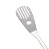 Ensembles de vaisselle Small Spatula 304 Stume de friture 304 Steak en acier inoxydable Couler de batteur d'oeufs CUT 267I