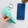 Portafoglio Telefono Custodie per Xiaomi Redmi Nota 10Pro 10s 9 MI 11 Lite 10T PRO CARD HOLDER Copertina Soft Silicone Candy Cover Cover Cover