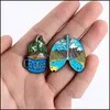 Pins Brooches Jewelry Explore The Natural Forest Outdoor Cam Tent Lung Shape Coffee Cup Enamel Brooch For Friends Who Like Adventu3157635