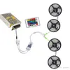 20m RGB RGBW WIFI Smart LED Flexible Strip Light 5050 SMD 60leds/m 5m/roll Waterproof IP65 + Music Timer Mode Remote Controller + Amplifier