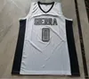 Uf Chen37 Custom Basketball Jersey Men Youth women #0 Bronny James Sierra White Color Alternate High School Throwback Size S-2XL or any name and number jerseys