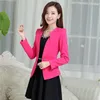 NUOVO J61269 Candy Color Blazer Women Brazzle Giacca Blazer Women Blazer Mujer Plus size Donne coreane T200716