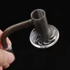 Accessoires pour fumeurs colorés Regular 20 mm Spinning Banger Mieux utiliser comme ensemble avec 2 perles Terp 1 bouchon en verre Carb Joint transparent 72 mm Longueur 815