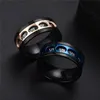 Homens de aço inoxidável anéis de alta qualidade punk mulheres jóias para festa melhor amigo presentes mens anel