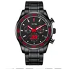 2022 Новые повседневные спортивные спортивные модные Quartz Quartz Watch 33 Mens Watch Top Brand Luxury Race Clock Luminous Relogio Masculino300i