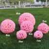 16 Inch 40 cm Wedding silk Pomander Kissing Ball flower decorate artificial flower for garden market decoration