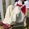 Kärlek casual byxor kvinnors vår och sommar trend koreanska versionen av hajuku lösa streetwear kvinnor pantalones de mujer 210925