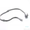 Роскошь- 1pcs Drop Shipping Silvered Bracelets Bracelets Women Chain Charm Beads for Beads Bragle