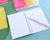 Fidgety Speelgoed Cartoon Beer Hoofd Pop Notebook Notepads door Bubble Children's After-School Recess Decompressievinger speelgoed kerstcadeau