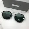 2021 Thom Brand Design Classic Pilot Polarized Sunglasses Men Women Retro Double Beam Sunglas UV400 Protective Sun Glasses