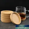 Wooden Heat Insulation Placemat Tea Coasters Cup Holder Mat Pads For Coffee Drinks Round Cork Mats Factory price expert design Quality Latest Style Original Status