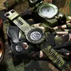 Męskie Zegarek Wojskowy Wodoodporny Sport Zegarek Cyfrowy Zegarek Dla Mężczyzn Moda Na Zewnątrz Mężczyzna Zegar Relogio Masculino