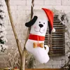 Kerst kousen sok hond botten decoratie open haard boom hangende ornament dropship