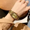 Relojes de marca para mujer, reloj de pulsera de cuarzo con banda de Metal de acero estilo chica, hermoso, VE21287a