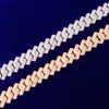 Iced Out Cuban Link Chain 13mm Men Hip Hop Jewelry Gold Silver Color