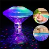 Akcesoria basenowe pływające podwodne światło RGB Zatapialny LED Disco Party Glow Rocznik Wanna Spa Lampa Kąpiel Baby Swimming Lights