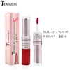 TEAYASON 1 PC Lucidalabbra opaco a doppia testa Rossetto liquido impermeabile a lunga durata non scegliere il colore della pelle labbra perfette 2021