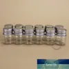 48pcs / lote 5ml vidro cosmético jar 5g recipientes vazios garrafa de amostra com tampa de alumínio pequeno 1/6 oz recarregável viagens portátil preço de fábrica
