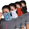 Unisexe adulte lavable cyclisme respirable cyclisme bandanas de marque de marque de marque lettres imprimantes masques sports réutilisables coupe-poussière anti-poussière anti-poussière masque extérieure