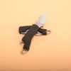 Fast Shipping 1025X Cinder Plain Keychain Folding Knife Pocket Folder + Bottle Opener With Retail Bag Package