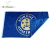 Bandiera ECHL Norfolk Admirals 35ft 90cm150cm Poliestere Banner decorazione volante casa giardino Regali festivi3535403