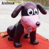 2021 Hot-salling personalizado gigante cão inflável grande cartoon cachorro cães modelo para zoo pet shop animal publicidade hospitalar