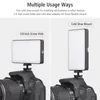 Mini LED Video Light Photography Fill Light For DSLR Camera 2500K-9000K W140 Dimmable Lighting Photo Studio Live Stream Vlog Youtube