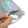 1000pcs / lote colorido laser sacos de correspondência auto selagem envelopes plástico saco de armazenamento roupas poli adesivo correio sacos de embalagem