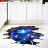 3d الكونية الكواكب غالاكسي ملصقات diy الخارجي الفضاء الجدار ملصق للأطفال غرفة الطفل نوم سقف المنزل الديكور