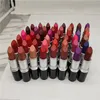 High quality Brand Makeup Matte Lipstick Long-lasting Lipstick 3G mix different color In Stock Perfect Packaging