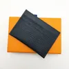 Classic Men Women Mini Small Wallet High Quality Credit Card holders Holder Slim Bank Card Holder With Box Total 5 Card Slot