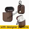 with Metal letters AirPods 3 Cases Wireless Bluetooth Headphones Protective Sleeve Fashion Creative AirPod 1 2 Pro Case Headset cover AP2 AP3 shell