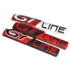 GT Line Car Sticker Metal Emblem Decal Badge för Peugeot GT RCZ 508 3008 5008 Kia Forte Optima Picanto Sorento Renault Megane