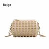 Newest Handbags Kids Shoulder Bags baby Girls Mini Korean Full Rivets Cross Body Bags Children Coin Purses Messenger Bag