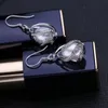 Dangle Chandelier 925 Sterling Silver Jewelry Natural Pearl Pendant Women039s Cage Earrings2452989