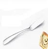 vendita all'ingrosso 500 pezzi utensili in acciaio inox posate coltello da burro formaggio dessert marmellata spalmatore strumento per la colazione gratuito