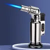 New Metal Windproof Turbo Torch Lighters Spray Gun Household Igniter Jet Outdoor Powerful BBQ Welding Gas Butane Lighters Wholesale Gadgets For Men