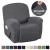 Fodera per sedia reclinabile jacquard super elasticizzata Divano elastico Soggiorno Fodera per divano in velluto Poltrona per mobili 211207