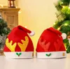 Sombreros navideños Gorra Sombrero de Papá Noel Elk Navidad para niños adultos Año nuevo Accesorios festivos para fiestas