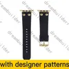 Alta Qualidade Designer Strap Watchbands Watch Band 42mm 38mm 40mm 44mm 41mm 45mm iWatch 2 3 4 5 6 bandas pulseira de couro pulseira de moda listras