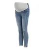 Jeans jeans para mulher grávida jeans rasgados calças maternidade calças de enfermagem apoio barriga de barriga ropa premama embarazadas