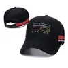 F1 racing cap helt ny full broderad logotyp baseball cap