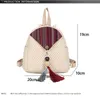 Shopping Bags Women Backpack Small Straw Shoulder Bag Fashion Designer Mini Pearl Zip Retro Tassel Beach Summer Girl Mochilas Mujer Handbags 220303