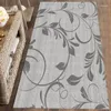 Tapijten anders grijs beige vintage bloemenbladeren etnische 3d print antislip microfiber wasbare runner matten vloer mat tapijten gang tapijten1