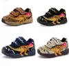 Dinoskulls Childrens Gloeiende Sneakers Jongens Lichte Led Schoenen 3D Dinosaur Lichtgevende Sneakers Kinderen Jongens Lopende Sportschoenen 210303