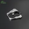 Newest Thicken Stainless Steel Cigar Cutter Scissors cigarette Double Blades smoking Accessories tool Gadgets Knife Oil Rigs 2 Styles