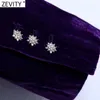 Zevity Женщины Vintage Современные воротники Diamond Double Harding Belvet Мини-платье Femme с длинным рукавом Chic Business Vestido DS4712 210603